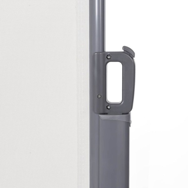 Rootz Sidefortelt - Altaner - Terrasser - Robust - Rustfast - Vandafvisende - Rivefast - Polyester - Vandtæt Pu - Antracit - 180 x 350 cm