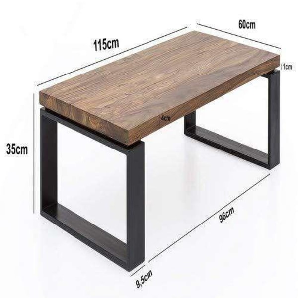 Rootz-sohvapöytä - Olohuoneen pöytä - Sohvapöydät Ruskea - Metal