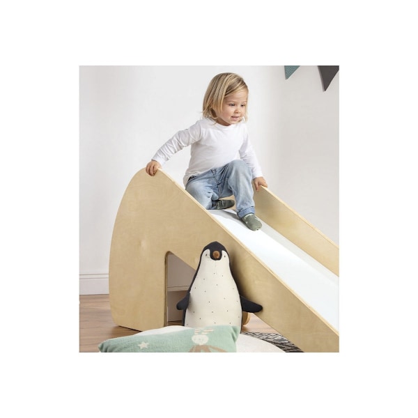 Rootz Indoor Slide Lotta - Indoor Play Slide - Trärutschkana - FSC-certifierad - 155cm x 45cm x 68cm
