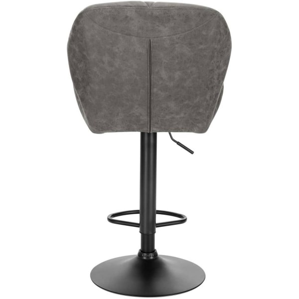 Rootz Barstolsset - Bänkpallar - Snurrstolar - Ergonomisk design, hållbar konstruktion, golvskydd - konstläder - 94cm-116cm x 50cm x 40cm