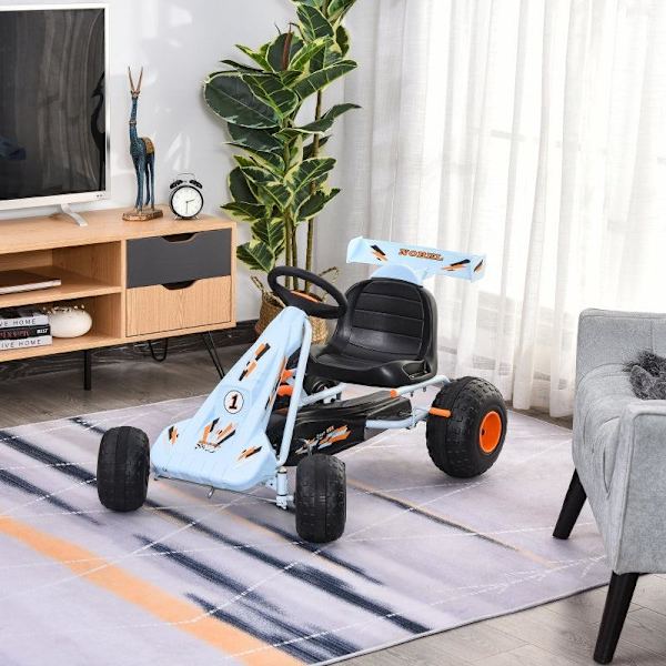 Rootz Go-kart - Lasten ajoneuvo - Lasten lelu - Säädettävä istuin - Lasten - Lasten auto - 97 x 66 x 59 cm