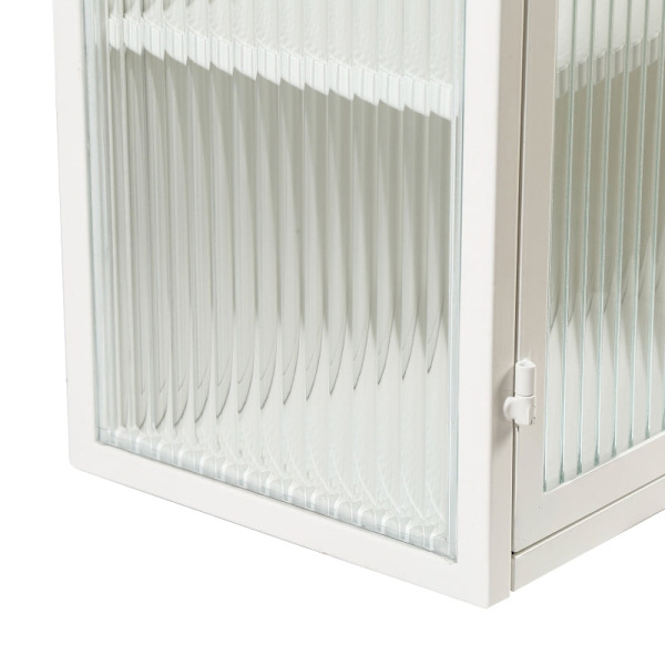 Rootz Modern Väggskåp - Glasdörrsskåp - Vitrinskåp - Snygg förvaring - 70cm x 23cm x 60cm