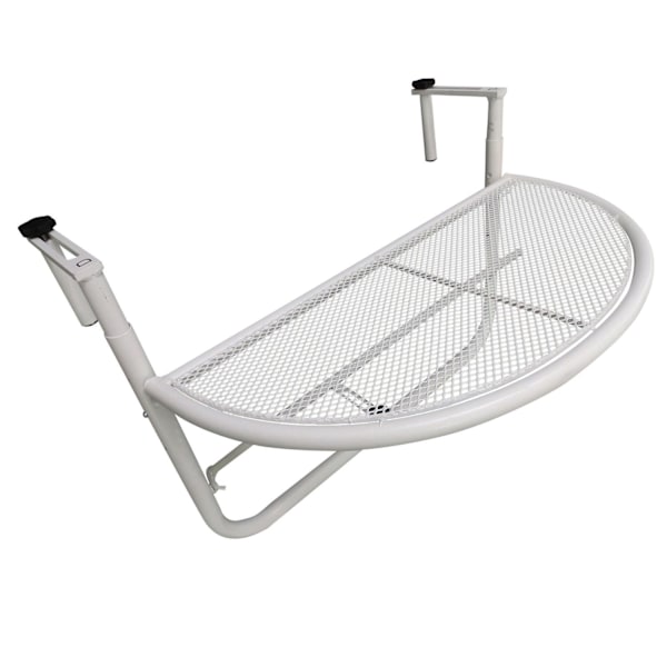 Rootz Hängbord Balkong - Vit - Metall - 23,62 cm x 17,71 cm x 19,68 cm