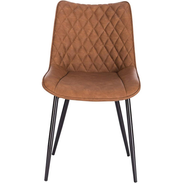 Rootz 4 ruokapöydän tuolin setti - Keittiötuolit - Modernit istuimet - Kestävä metallirunko - Ergonominen muotoilu - Helppo puhdistaa - 46 cm x 40,5 c