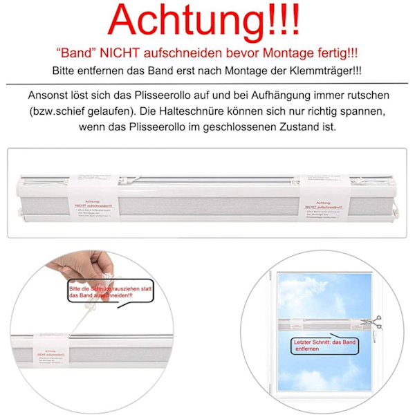 Rootz Dobbelt plisserede Honeycomb Persienner - Privatpersienner - Isolerende skærme - Lyskontrol - Energieffektiv - Børnesikker - 45-120 cm x 130/220