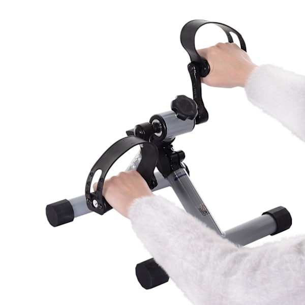 Rootz Mini motionscykel cykelpedal - Sølv, Grå - Stål, Tpr - 12,99 cm x 13,38 cm x 12,59 cm