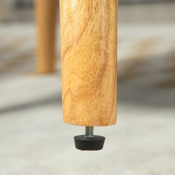 Rootz lænestol - Accent Seat - Scandinavian Style - Ultimate Comfort - Hevea træben - 63x69x79,5 cm
