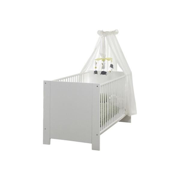 Rootz Baby Nursery 3 Storage Set - Infant Room - Spacious Storage - Modern Design - Elegant White