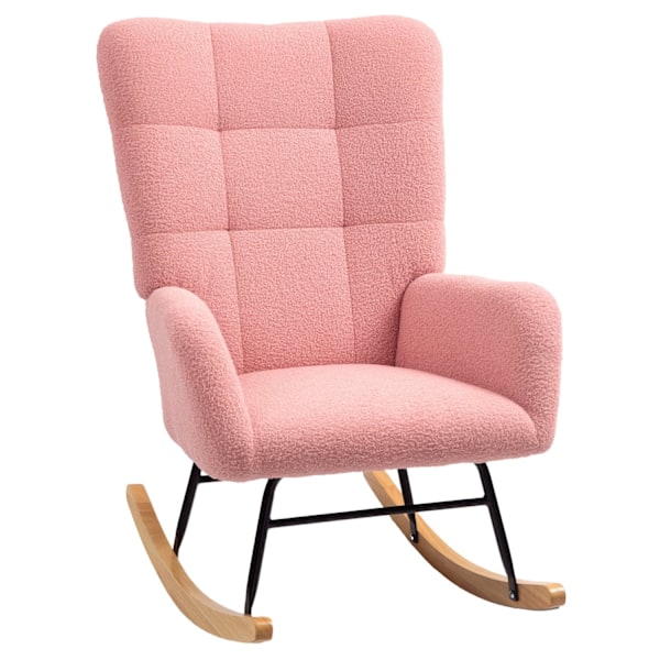 Rootz gungstol - mysig fåtölj - sammet vinglös stol - tjock stoppning - 70 cm x 94 cm x 100 cm