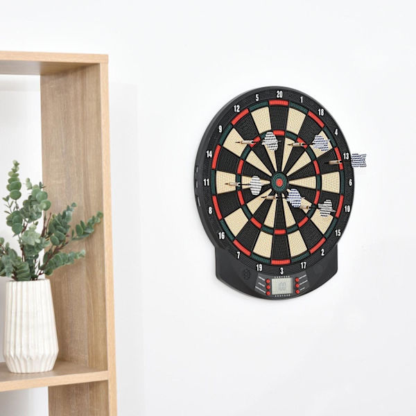 Rootz elektronisk darttavla - Mycket färgig - Pp - 15,55 cm x 0,86 cm x 17,32 cm