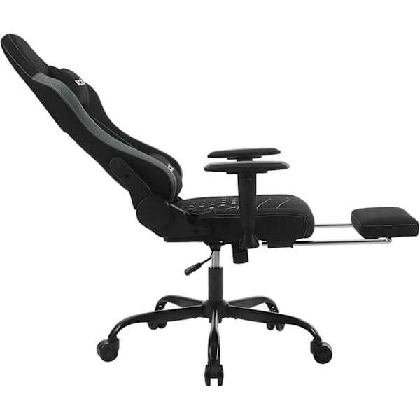 Rootz Massage Gaming Chair - Ergonomisk Gamer Chair - Lændestøtte - Åndbart teknisk stof - Justerbare armlæn - 50 cm x 48 cm x 75,5 cm