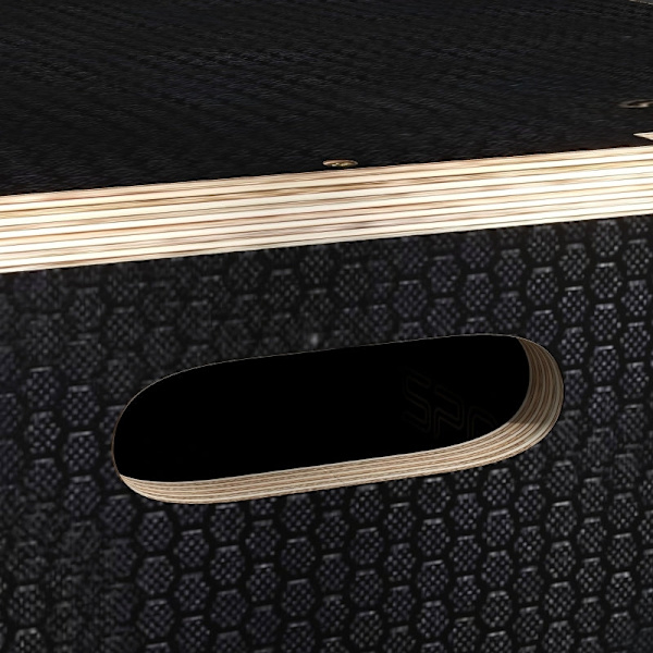 Rootz Wooden Plyometric Jump Box - Crossfit Jump Trainer - Box Jump Utrustning - Bokträ - 76cm x 61cm x 51cm