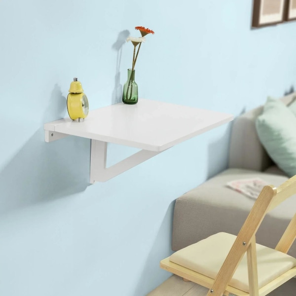 Rootz- Foldebart vægmonteret Drop-leaf Bord- Computer Skrivebord Børn Bord Skrivebord- Køkken Spisebord