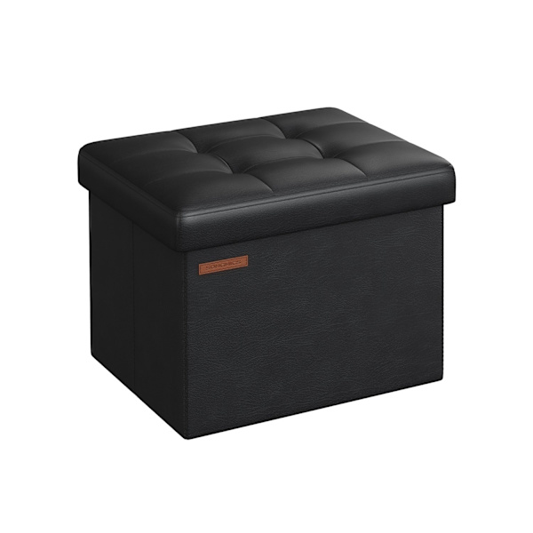 Rootz Seat Chest - Förvaring Ottoman - Fotpall - Multifunktionell - 31cm x 41cm x 31cm - Snygg design - PU/MDF/Foam - 2,1kg