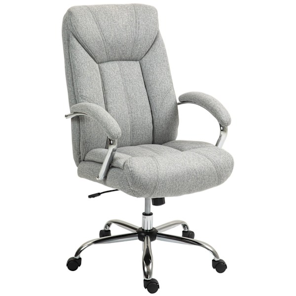 Rootz Ergonomic Office Chair - High Back Task Chair - Desk Stol - Justerbar højde og åndbar stof - 65 x 78 x 110-118 cm