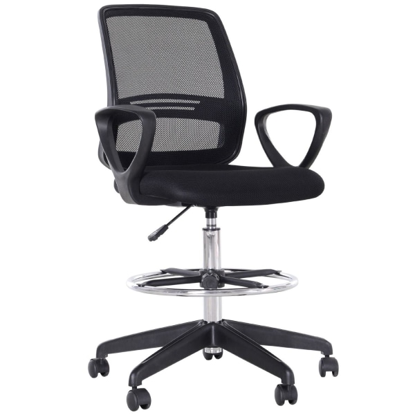 Rootz Executive Chair - Sort - Mesh, Plast, Metal - 23,42 cm x 2