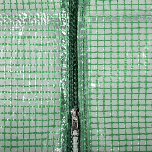 Rootz Folie Växthus - Växthus med 6 hyllor - Walk-in Trädgårdsbod Växthus - Tomathus - Planthus Med Roll-up Entré - Kallram - Grön - 141 x 72 x 191 cm