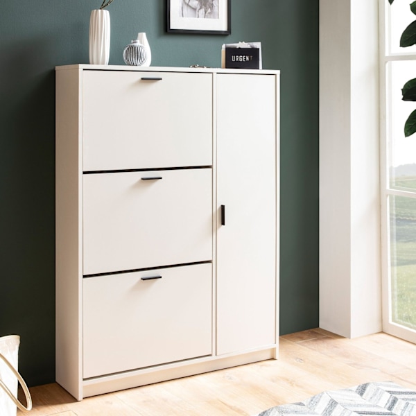 Rootz stort skoskab - Moderne skoopbevaring - Entryway Organizer - Rigelig opbevaringsplads - 90 cm x 120 cm x 24 cm