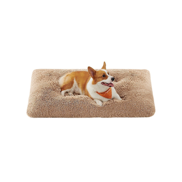 Rootz Plush Dog Bed - Pet Mat - Dämpad Pet Bed - Bekväm - Hållbar - Lätt att rengöra - 110cm x 73cm x 10cm