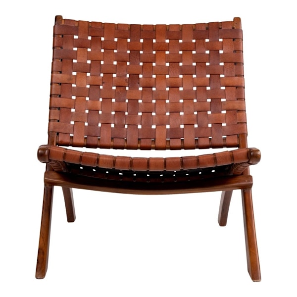Rootz Perugia Folding Chair - Foldbar Seat - Teak Wood Sitting - Portable & Stylish - 66x74x73 CM
