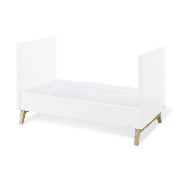 Rootz Riva Cot Bed Set - Nursery Furniture - Baby Changing Station - Convertible Design - 149 cm x 78 cm x 88 cm - 2 -delt sæt