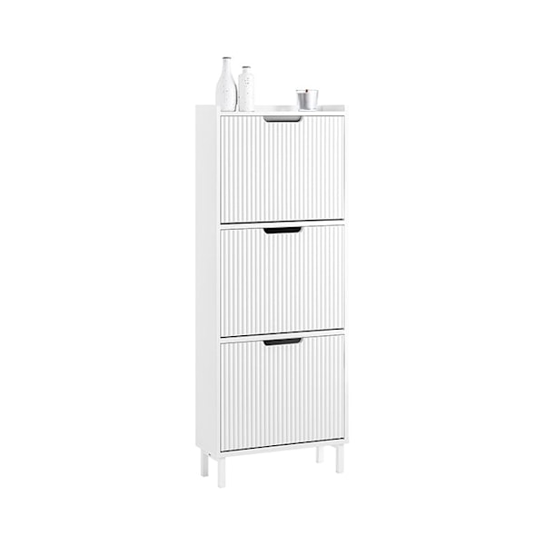 Rootz Rumbesparende skoskab - Fodtøjsopbevaring - Skoarrangør - Maksimerer plads - 50x130x19cm