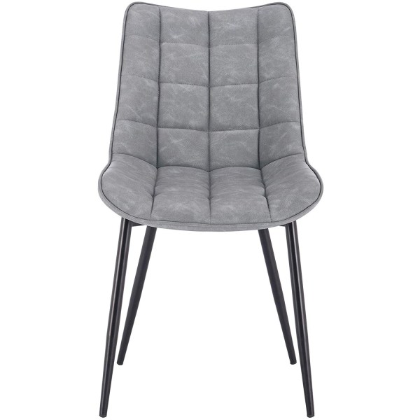 Rootz 2 ruokapöydän tuolin setti - Keittiötuolit - Keinonahkaiset istuimet - Mukavat ja kestävät - Monipuoliset ja lattialle turvalliset - 46 cm x 40,