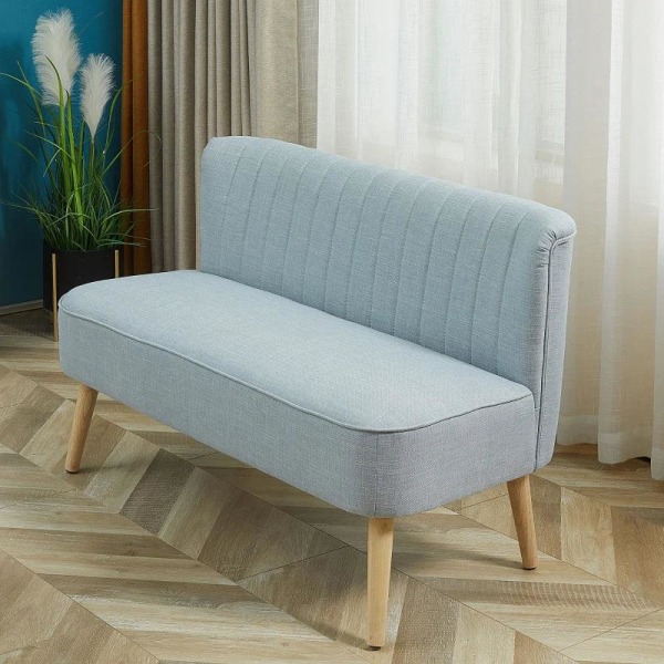 Rootz Sofa - 2-personers stofsofa - Sofasæde - Lounge Sofa - Lysegrøn - 117 X 56,5 X 77 Cm