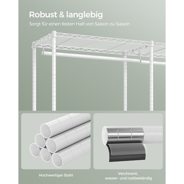 Rootz Steel Tøjstativ - Tøjstativ - Garderobeskabe - Cloud White