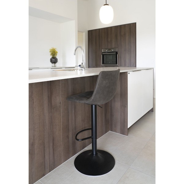 Rootz MidDelfart -palkin tuoli 2 - palkkijakkara - Säädettävä tuoli - Mikrokuitu mukavuus - 43x43x88-108 cm