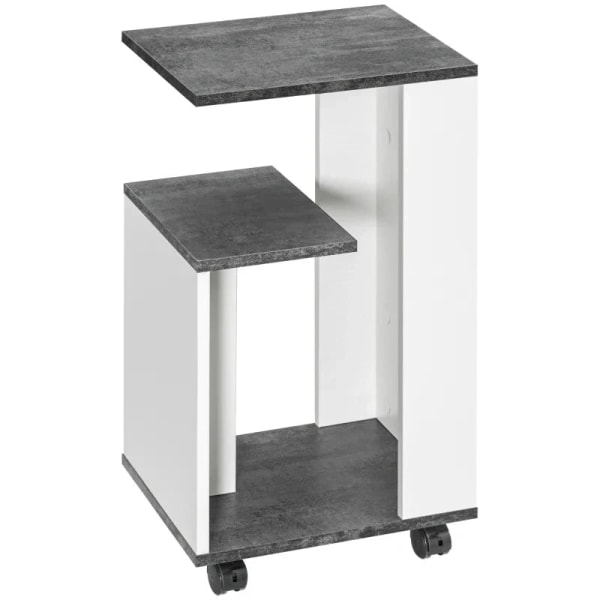 Rootz-yöpöydät - Yöpöytäkaappi - 4 pyörää - Moderni muotoilu - 3