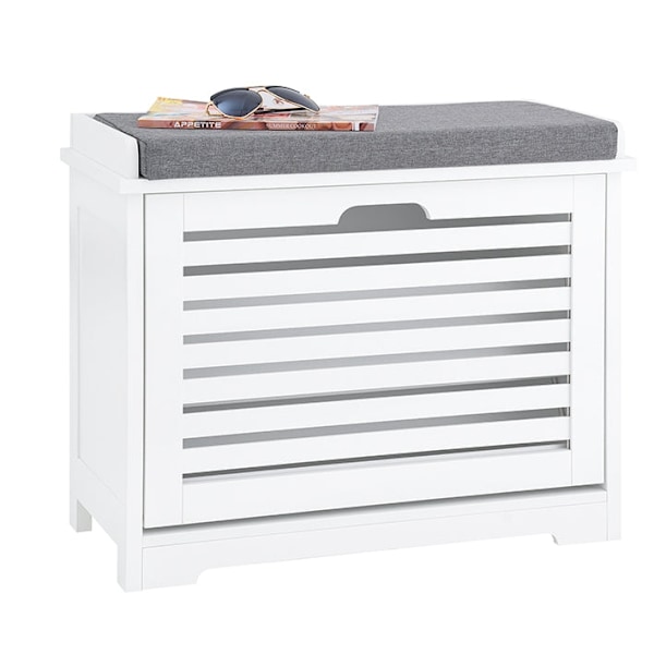 Rootz Shoe Cabinet - Shoe Organizer - Entryway Storage - Comfort Seat Cushion - MDF (E1) - 60x49x29cm