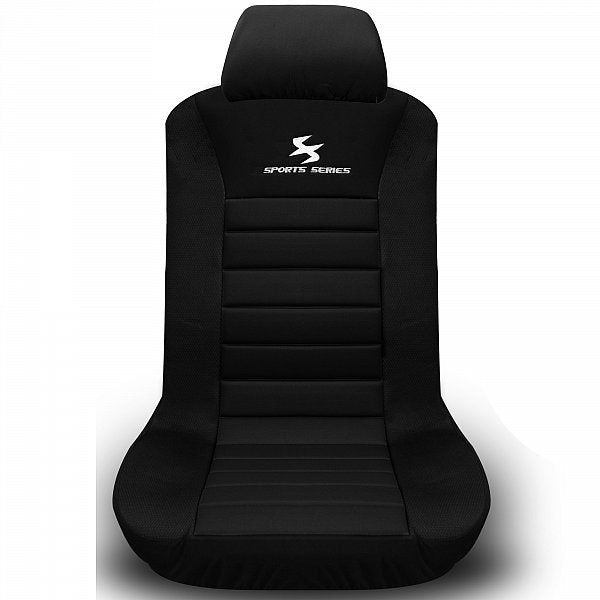 Rootz bilsædebetræk - Forsædebeskytter - Dragebroderidesign - 100 % polyester - Skumpolstring - Nem montering - Universal Fit - 3-8 mm skum - 30° vask