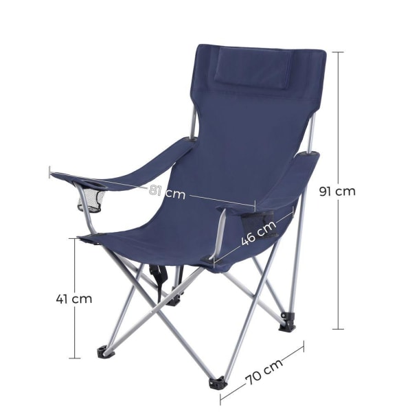 Rootz Camping tuoli - Taittuva retkeilytuoli - Kannettava retkei
