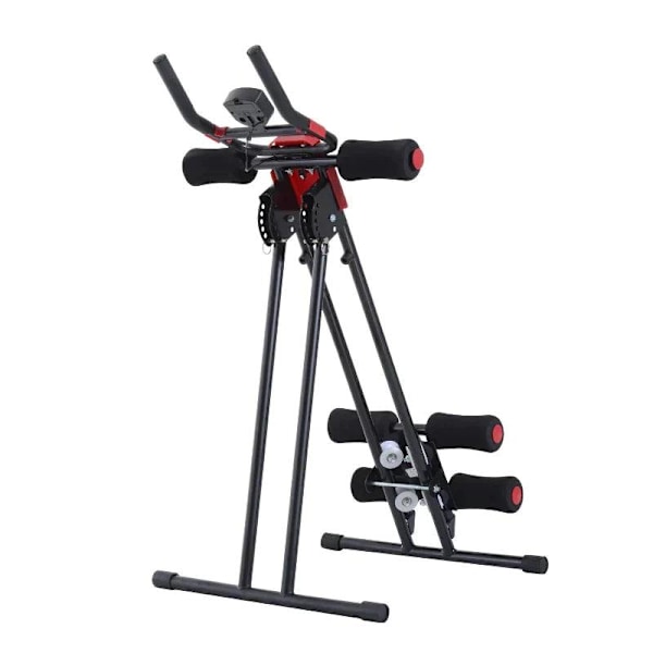 Rootz Magtränare - Tränare - Ryggtränare - Muskeltränare - Svart - 90 X 54 X 93 cm (LXBXH)