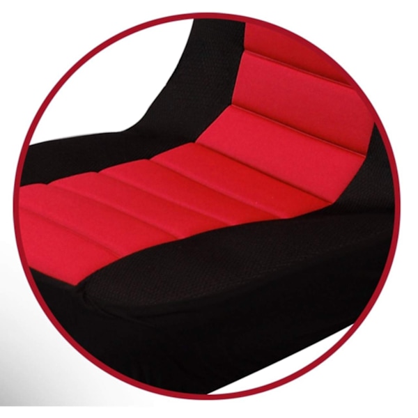Rootz Car Seat Cover Set - Framsätesskydd i polyester - Dragon Brodery - Enkel montering - 100 % polyesterskum - Universal passform - 3-8 mm skum - 30