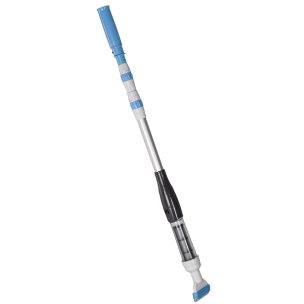 Rootz Pooldammsugare - Sladdlös Pooldammsugare - Lätt pooldammsugare - Trådlös drift - Hög sugkraft - Längdjusterbart handtag - Ø6 x 106-162H cm - ABS