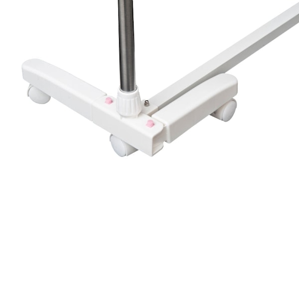 Rootz 3-lags foldbar mobil tøjlufter - Tørretumbler - Tørrestativ - Maksimal alsidighed - Pladsbesparende design - Nem mobilitet - 142L x 55W x 152H c