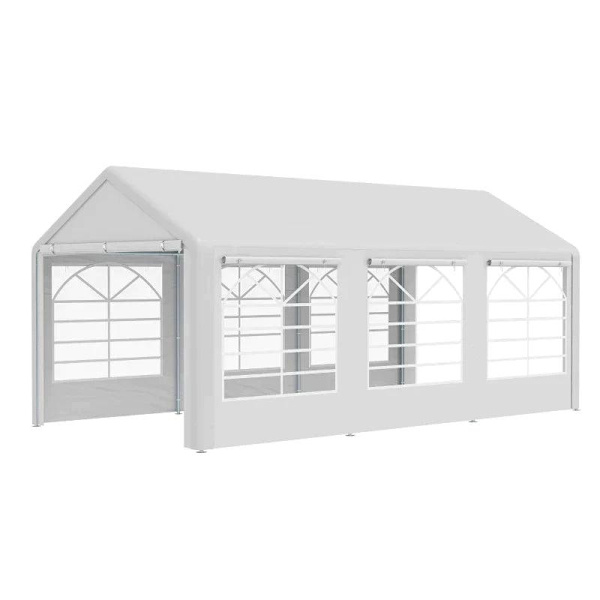 Rootz Pavillon - Utomhusbilstält - Heavy Duty Car Canopy Shelter - Partytält med 8 stålben