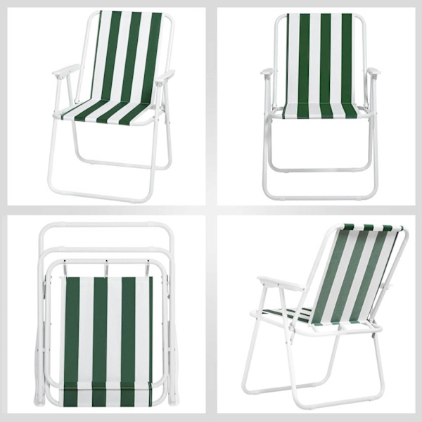 Rootz Ultralight campingstol - Bärbar stol - Fällbar stol - Enkel installation, lätt, hållbar - 58cm x 53cm x 76cm Utfälld; 66,5 cm x 52,5 cm x 5,5 cm
