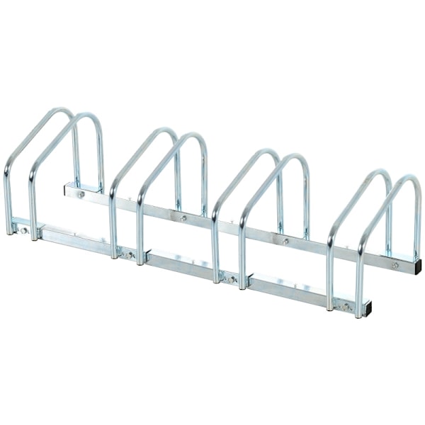 Rootz 4 -pyöräteline - Pyöräteline - Pyöräteline - Säänkestävä - 110L x 33L x 27K cm - Teräsrakenne - Tilaa säästävä muotoilu