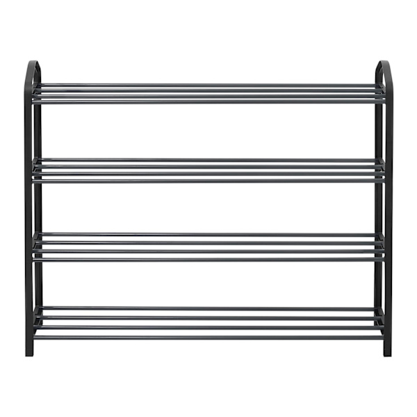 Rootz Skostativ - Fodtøjsarrangør - Skostativ - Skoholder - Skohylde - Skoopbevaring - Skodisplay - Grå - 79x19,5x62cm