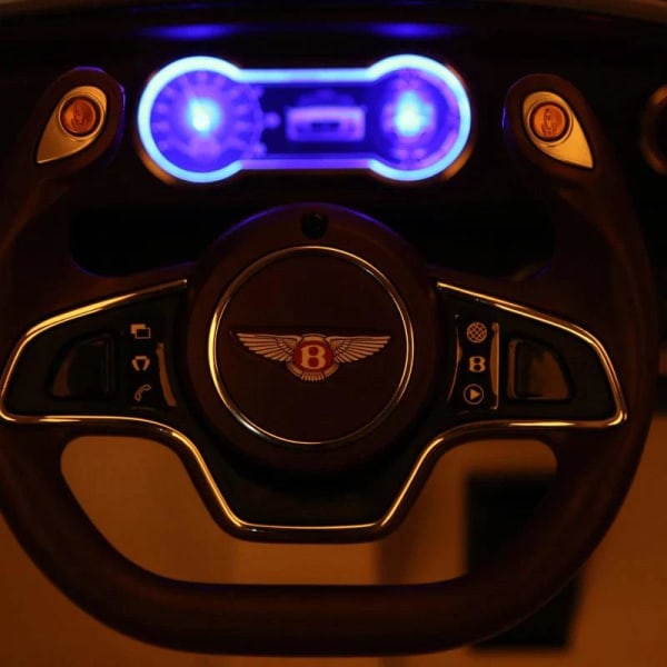 Rootz Elbil för barn - Bentley Gt - Remote Control - Vit - 108 X 60 X 43 Cm