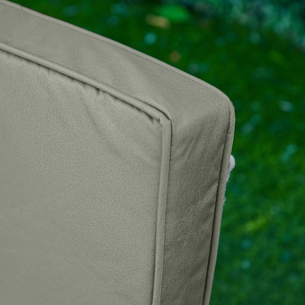 Rootz 2 -bitsäte kudde set - stol kudde - klädseldyna - bekväma sittplatser - 56 cm x 52 cm x 7 cm