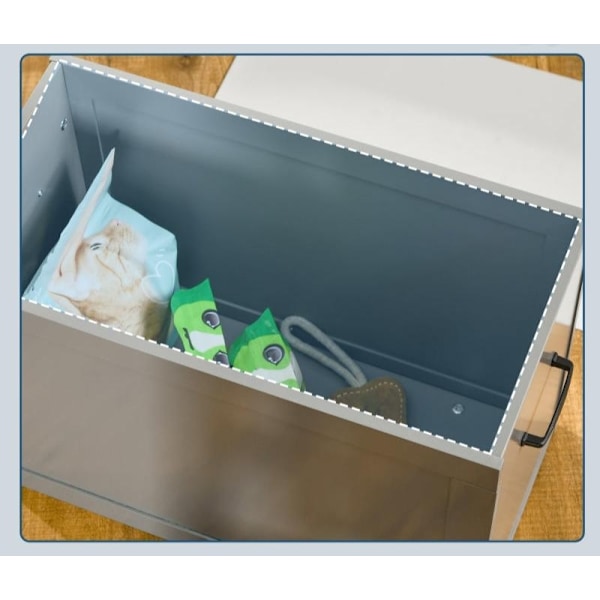 Rootz förhöjd matskål - Upphöjd foderautomat för husdjur - Utfodringsstation för husdjur - Förbättrar matsmältningen - 60L x 30W x 41H cm