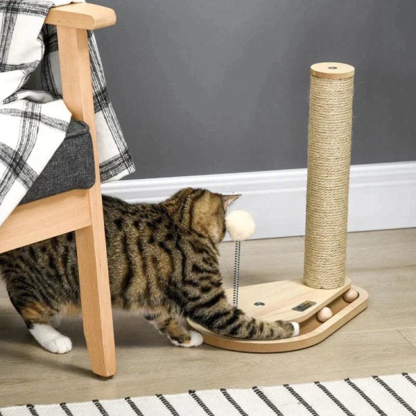 Rootz skrapstolpe - Kattträd - För kattungar inklusive leksaker