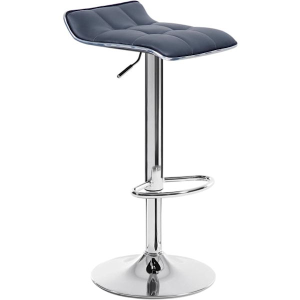 Rootz Barpall - Justerbar bänkstol - Svängbar barstol - Ergonomisk design - Hållbar konstruktion - Snygg look - 38cm x 40cm, Höjd 64cm-86cm