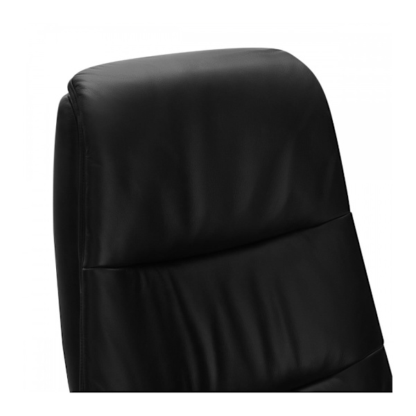 Rootz Fåtölj - Läderfåtölj - Vridstol - Justerbar komfort - Ergonomiskt stöd - Hållbar design - 79cm x 90cm x 114cm