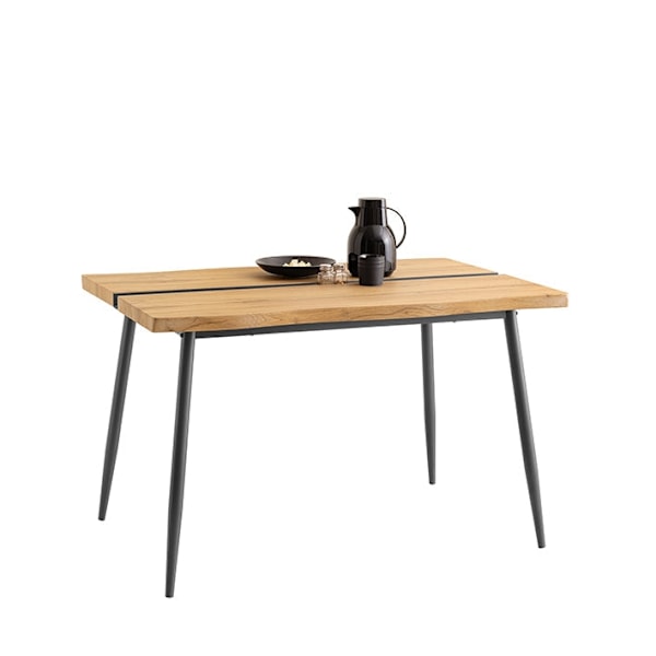 Rootz Multifunktionelt bord - Spisebord - Sofabord - Holdbar MDF & Metal - 120 cm x 75 cm x 78 cm - Stilfuldt og stabilt design