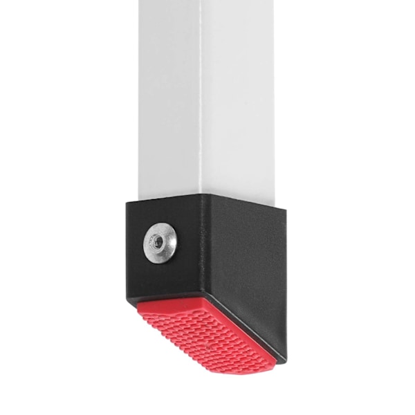 Rootz hopfällbar stegstege - Metallpall - Hushållshjälp - Vikbar design - Robust stål - 46,5 cm x 117 cm x 4,5 cm - 150 kg Kapacitet